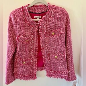 NWT Nanette Lepore Pink Lady Jacket
